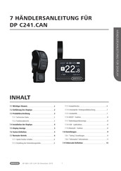 BAFANG DP C241.CAN Bedienungsanleitung