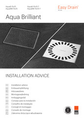 ESS Easy Drain AquaBW-15x15 Einbauempfehlung
