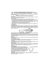 Scala SC 44 Kurzanleitung