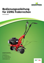 Eurosystems Z2RG Bedienungsanleitung