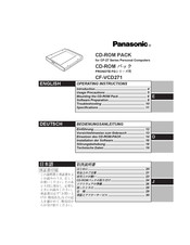 Panasonic CF-VCD271 Bedienungsanleitung