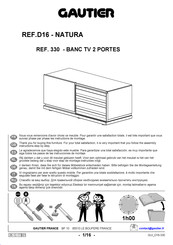 Gautier 330 Bedienungsanleitung