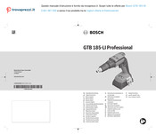 Bosch GTB 185-LI Professional Originalbetriebsanleitung