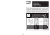 Toto Washlet CW542EY Installationsanleitung