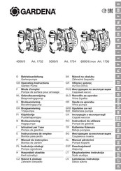Gardena 1732 Betriebsanleitung