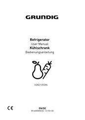 Grundig GQN21355XN Bedienungsanleitung