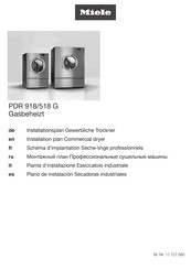 Miele PDR 918 G Installationsplan