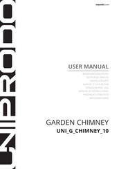 UNIPRODO UNI G CHIMNEY 10 Bedienungsanleitung