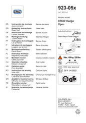CRUZ Cargo XPro Montageanleitung
