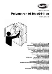 Hach Polymetron 9610sc Wartung Und Fehlerbehebung