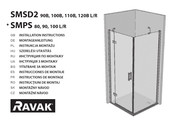 RAVAK SMSD2 120B L Montageanleitung