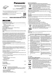 Panasonic FZ-VLNG211 Serie Bedienungsanleitung