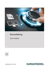 Grundig GD-CI-AT4634T Kurzanleitung
