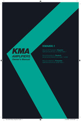 Kicker KMA800.1 Benutzerhandbuch