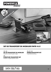 Powerfix Profi PMTR 4 A1 Originalbetriebsanleitung