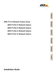 Axis Communications P1357-E Installationsanleitung