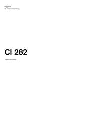 Gaggenau CI282102 Gebrauchsanleitung