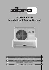 Zibro S1026 Bedienung, Wartung Und Instandsetzung