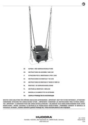Hudora 72103 Aufbau- Und Gebrauchsanleitung