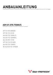 SW-Motech ADV.01.070.75000/S Anbauanleitung