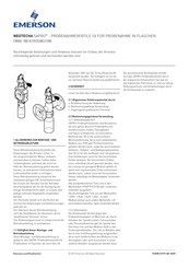 Emerson NEOTECHA SAPRO Einbau- Und Betriebsanleitung