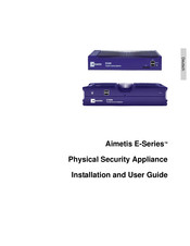 Aimetis E3200 Serie Bedienungsanleitung