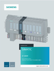 Siemens simatic et 200sp Gerätehandbuch