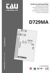 tau D729MA Installationsanleitung