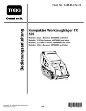 Toro TX 525 Bedienungsanleitung