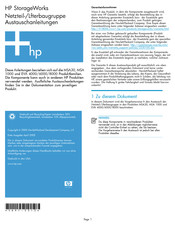 HP StorageWorks Austauschanleitungen