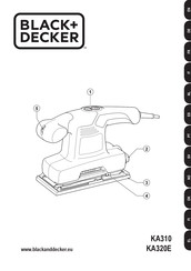 Black & Decker KA310 Übersetzung Der Ursprünglichen Gebrauchsanleitung