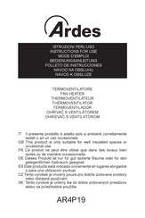 ARDES 4P19 Bedienungsanleitung