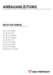 SW-Motech ADV.01.070.75000/B Anbauanleitung