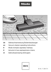Miele SGFF5 Gebrauchsanweisung