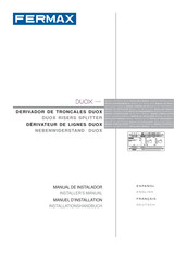Fermax DUOX VIDEO Installationshandbuch