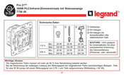 LEGRAND In One Pro 21 7756 49 Bedienungsanleitung