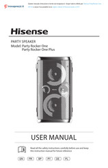 Hisense Party Rocker One Bedienungsanleitung