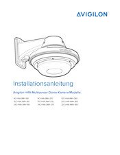 Avigilon 9C-H4A-3MH-180 Installationsanleitung