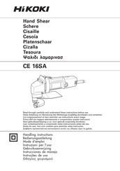 HIKOKI C126SA Bedienungsanleitung