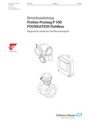 Endress+Hauser 5P5B Betriebsanleitung