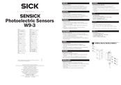 SICK W9-3 Kurzanleitung