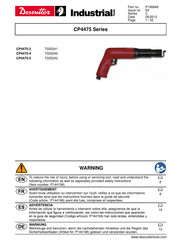 Desoutter T025243 Betriebsanleitung