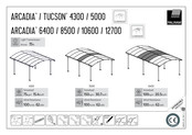 Palram TUCSON 5000 Bedienungsanleitung