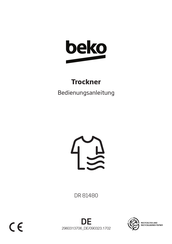 Beko DR 81480 Bedienungsanleitung