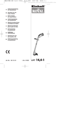 Einhell Royal ART 14,4-1 Gebrauchsanweisung