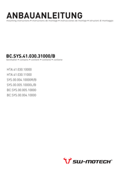 SW-Motech SYS.00.005.10000L/B Anbauanleitung