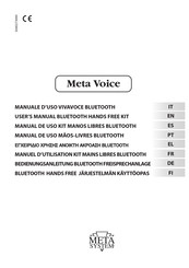 Meta System Meta Voice Bedienungsanleitung