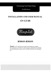 Rapid RM08N Installations- Und Anwenderhandbuch