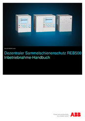 ABB REB500 Serie Inbetriebnahmehandbuch