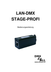 DMX4ALL STAGE-PROFI Bedienungsanleitung
